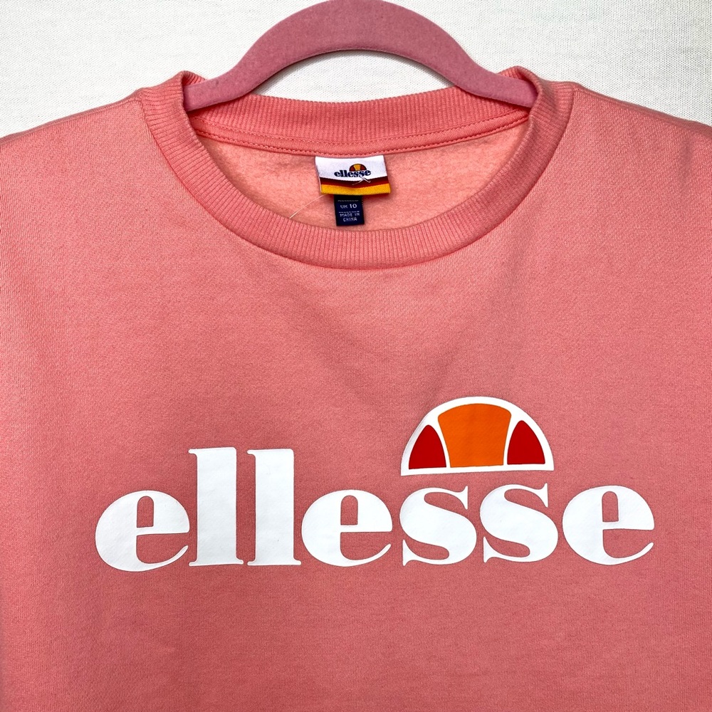 ELLESSE coral sweatshirt 🧡 - Picture 11 of 12